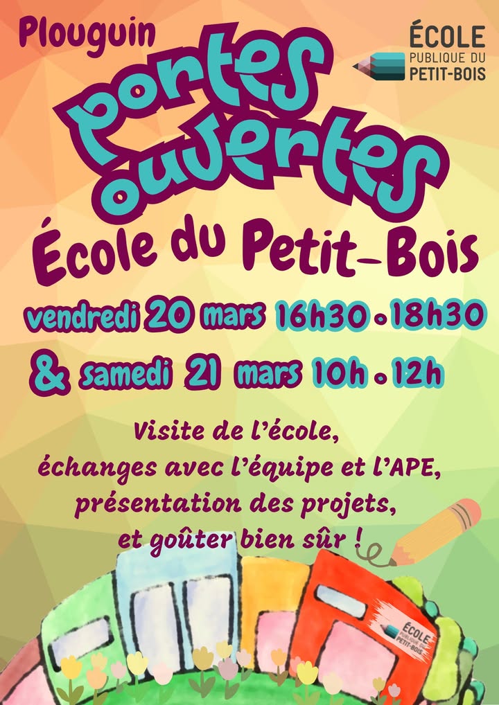 Les écoles de Plouguin vous ouv Les écoles de Plouguin vous ouv